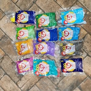 Mcdonald's 1998 Beanie Babies Full Set